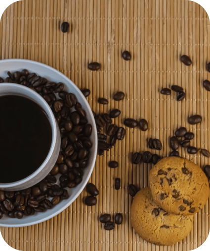 coffee and cookies